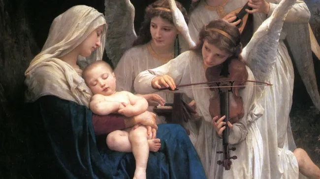 "Song of the Angels" (1881) by William-Adolphe Bouguereau